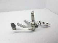 FRONT LEFT FOOTREST WITH GEAR