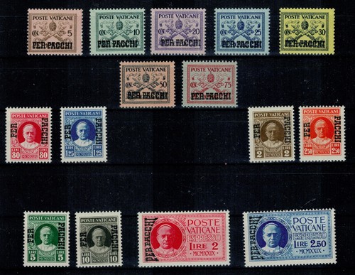 Vaticano 1931 pacchi postali - vaticano,