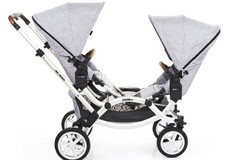 passeggino trio gemellare