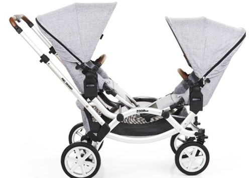Passeggino trio gemellare - passeggino,