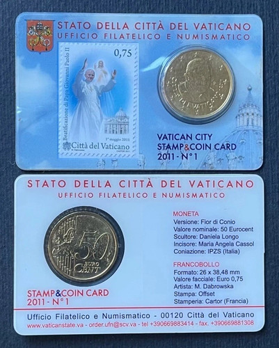 Vaticano official stamp - -, stamp&coin