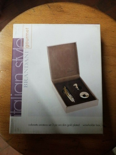 Cofanetto set accessori vino - set,