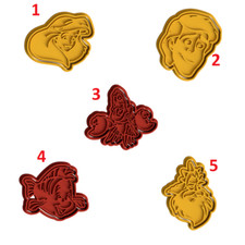 La Sirenetta set 5 pezzi