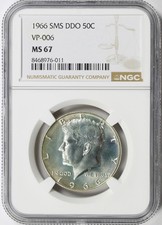 1966 SMS Kennedy mezzo dollaro