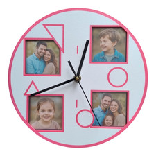 Orologio da parete portafoto -