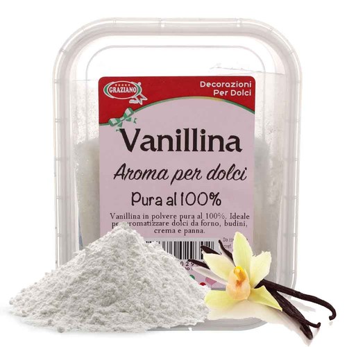 Vanillina aroma puro - per, dolci