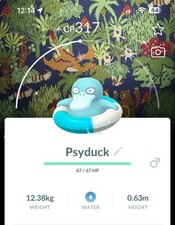 Anello Nuoto Psyduck Lucido