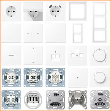 Jung LS990 bianco neve opaco