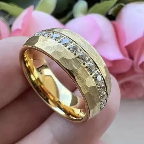 Fede nuziale uomo diamante - uomo,
