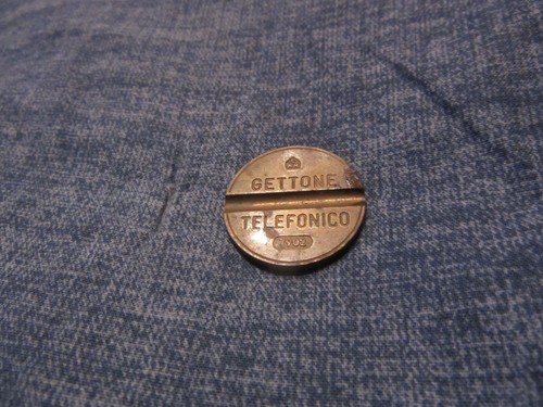 Gettone telefonico sip - telefonico,