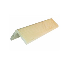 Paraspigolo Coprispigolo In Legno di Pino grezzo  mm 35 x 35 o 45 x 45 x 3000