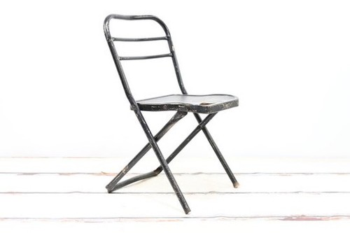Sedia pieghevole vintage
