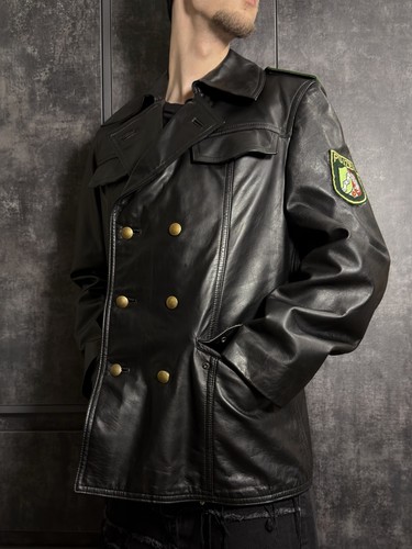 Giacca pelle polizia - , pazza