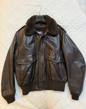 Giubbotto In Pelle Marrone