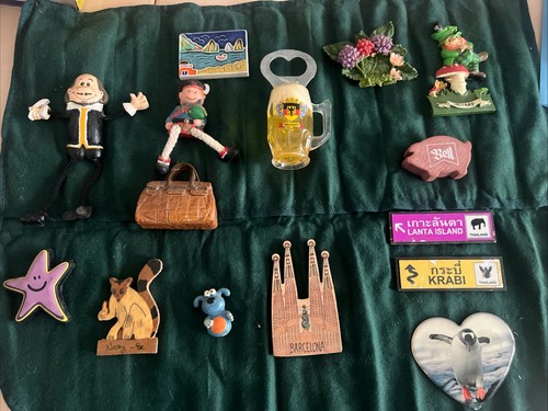 Lotto calamite souvenir varie