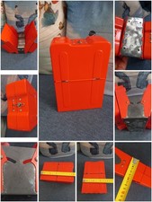 Schedario Registro Scatola Metallo Arancione Resisto Mod. 6-200-1-5