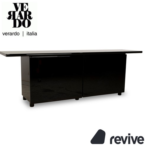 Credenza verardo legno nera - legno,