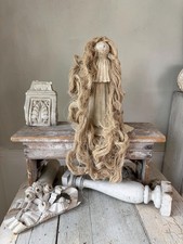 1 matassa di canapa francese 26x2,5 XIX secolo filo fibra naturale rustico tex