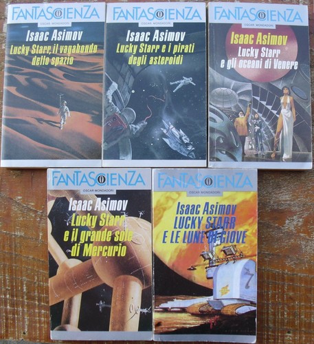 Lucky starr lotto libri asimov - lotto,
