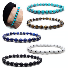 Bracciale da uomo in acciaio e