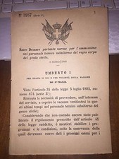 REGIO DECRETO X L'AMMISSIONE