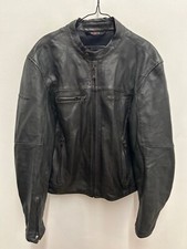 Giacca Pelle Nera Motociclista