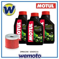 MOTUL 5100 Kit tagliando Olio e Filtro per Moto Honda CB 450 SC Nighthawk 1984