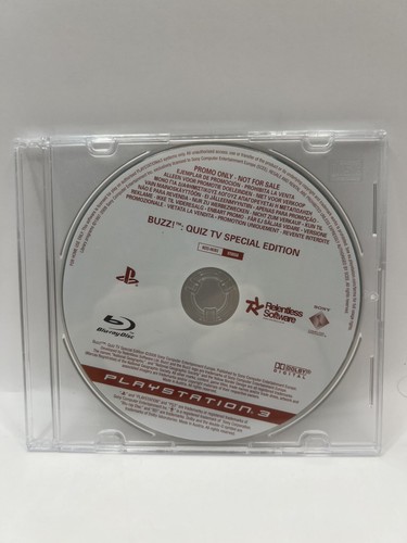 Buzz promo disc solo - disc,