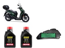 2L Motul 5000 10W-40 + Air