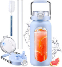 2L Bottiglia D'Acqua in Vetro