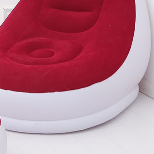 Sedia gonfiabile rossa - sedia,