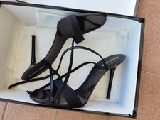 Sandali donna tacco alto in fibra di carbonio Sergio Rossi 