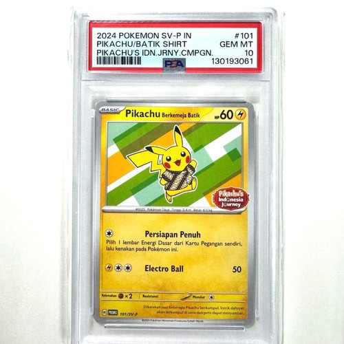 Maglia psa10 pikachu batik - psa10,