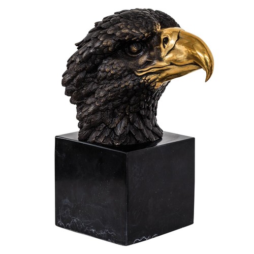 Scultura aquila busto