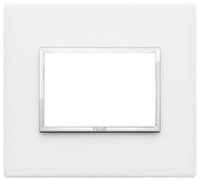 VIMAR 21653.41 SERIE EIKON EVO PLACCA 3M GLACIER ICE