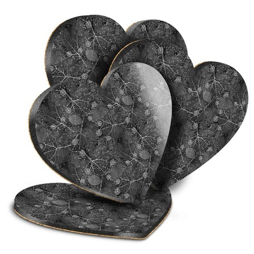 Sottobicchieri cuore mdf - sottobicchieri,
