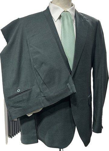 Abito uomo sartoriale verde - abito,