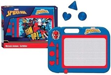 Lavagna Magica Spiderman con Timbri Cancella e Riscrivi