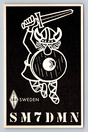 Radioamatore qsl sm7dmn svezia - sm7dmn,