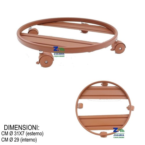Carrello porta piante per - per, vaso