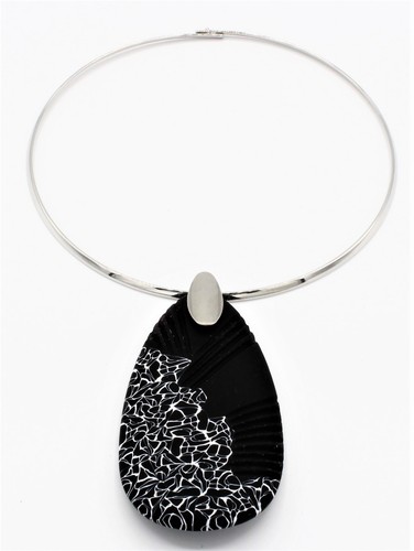Collana donna vetro - vetro, e