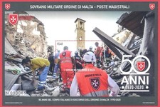 SMOM - ORDINE DI MALTA 2020 BF 50° ANNIVERSARIO CISOM OFFERTA 70% DEL FACCIALE!
