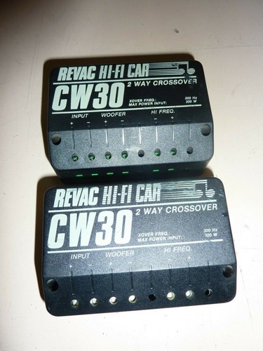 Revac hifi car way crossover - hifi,