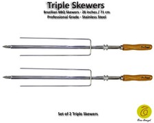 Triple - Set di 2 spiedini