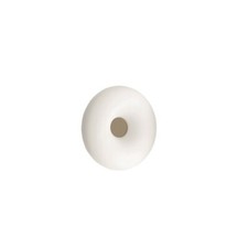 Modern White Blown Glass