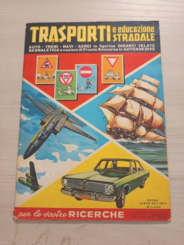 Album figurine trasporti - trasporti, e