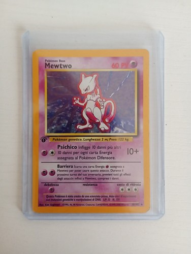 Mewtwo holo 1st edition