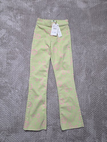 Jeans zara svasati floreali - zara,