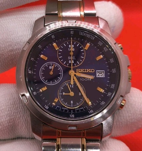 Seiko 7t92 0bf0 cronografo - seiko,