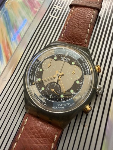 Swatch chrono 1993 - swatch, jet